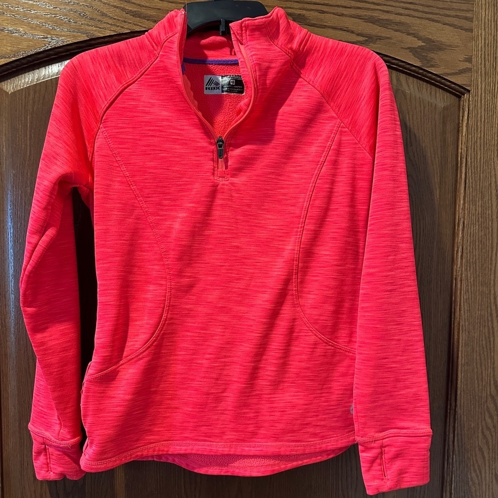 RBX performance running‎ quarter zip fleece